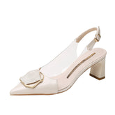 Tacones altos gruesos de verano para mujer populares